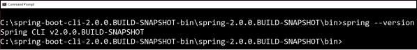 spring CLI