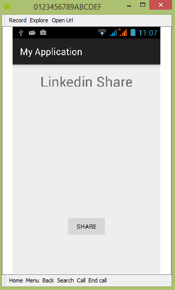 Android Linkedin教程