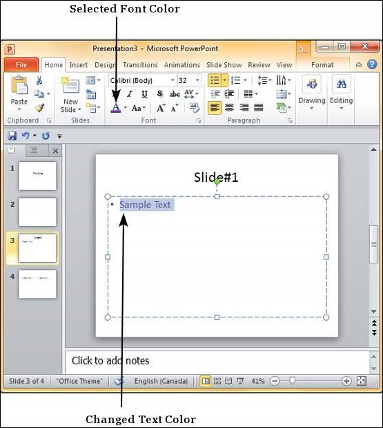 Microsoft PowerPoint 2010