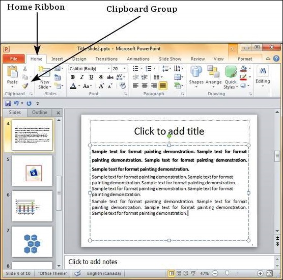 Microsoft PowerPoint 2010