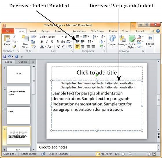 Microsoft PowerPoint2010