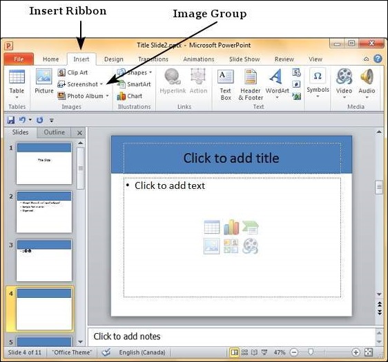 Microsoft PowerPoint 2010