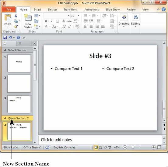 Microsoft PowerPoint 2010