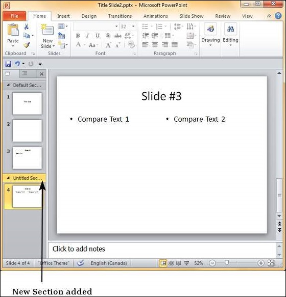 Microsoft PowerPoint 2010