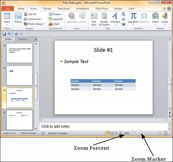 Microsoft PowerPoint 2010