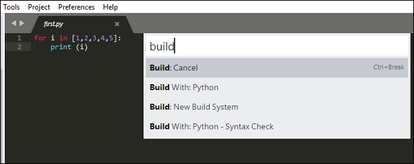 Sublime Text