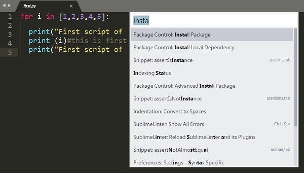 Sublime Text