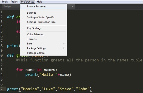 Sublime Text